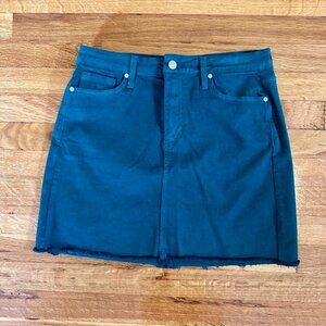 Just Black Denim Mini Skirt